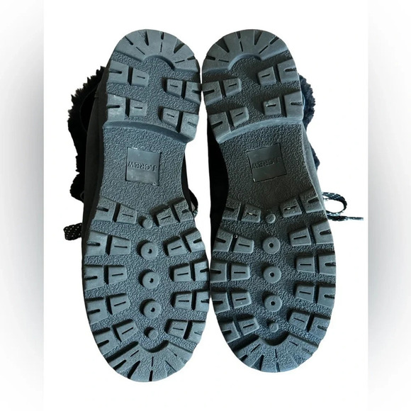 J. Crew Nordic Winter Hiking Shearling Boots In Black - Picture 5 of 5